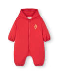 Red Bumblebee Baby Snowsuit