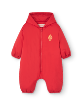Red Bumblebee Baby Snowsuit PRODUCT FRONT