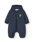 Navy Bumblebee Baby Snowsuit
