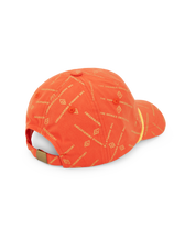 Red Allover Hamster Cap PRODUCT BACK