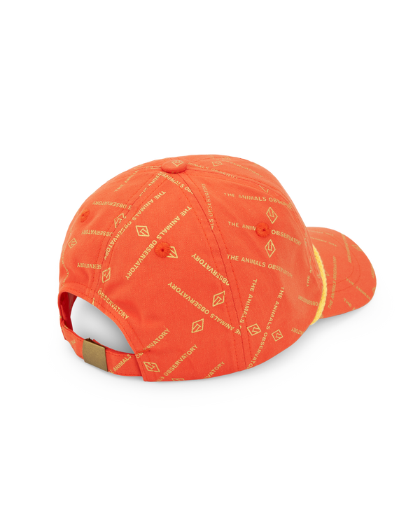Red Allover Hamster Cap PRODUCT BACK