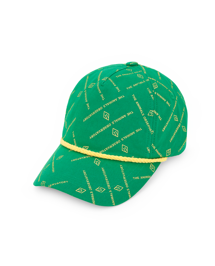 Green Allover Hamster Cap COVER