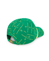 Green Allover Hamster Cap PRODUCT BACK