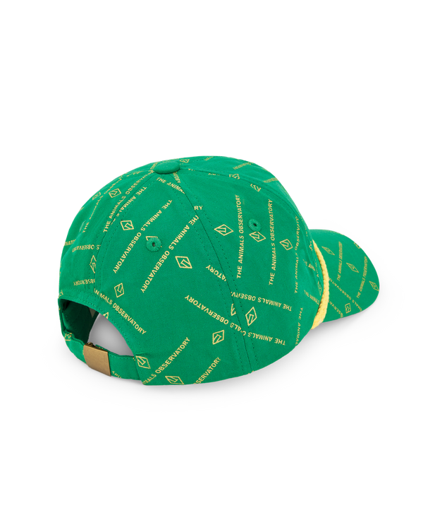 Green Allover Hamster Cap PRODUCT BACK