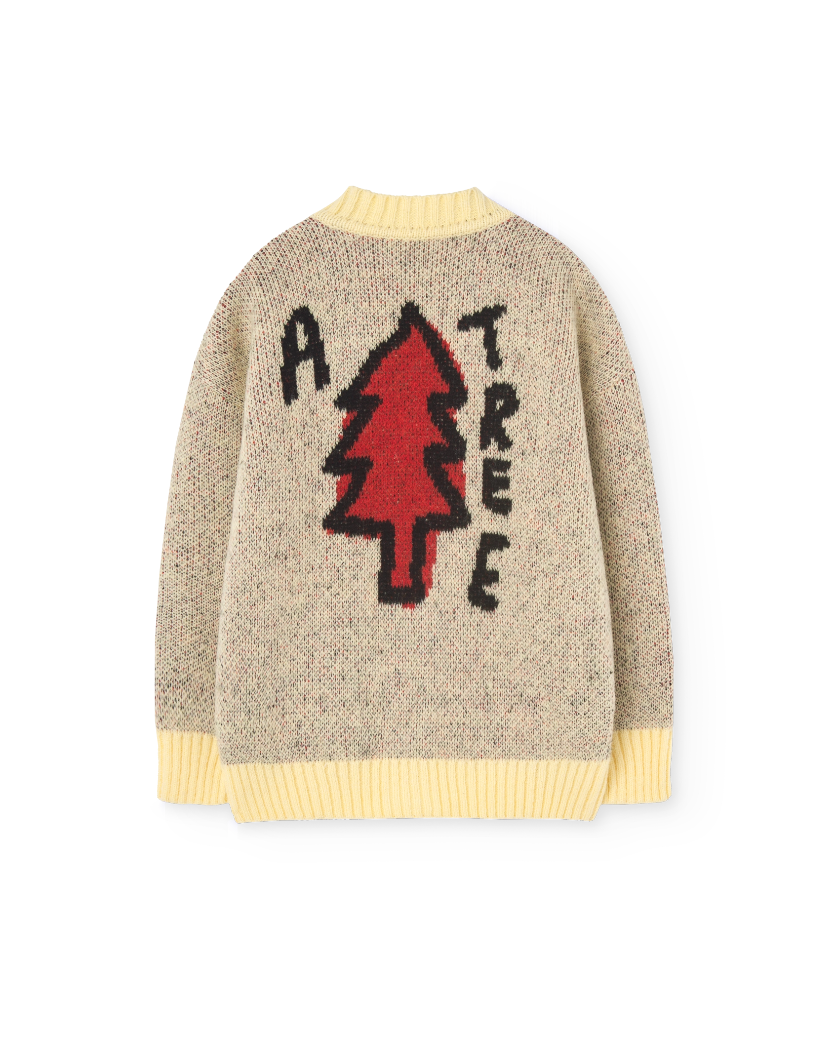 Tree racoon cardigan