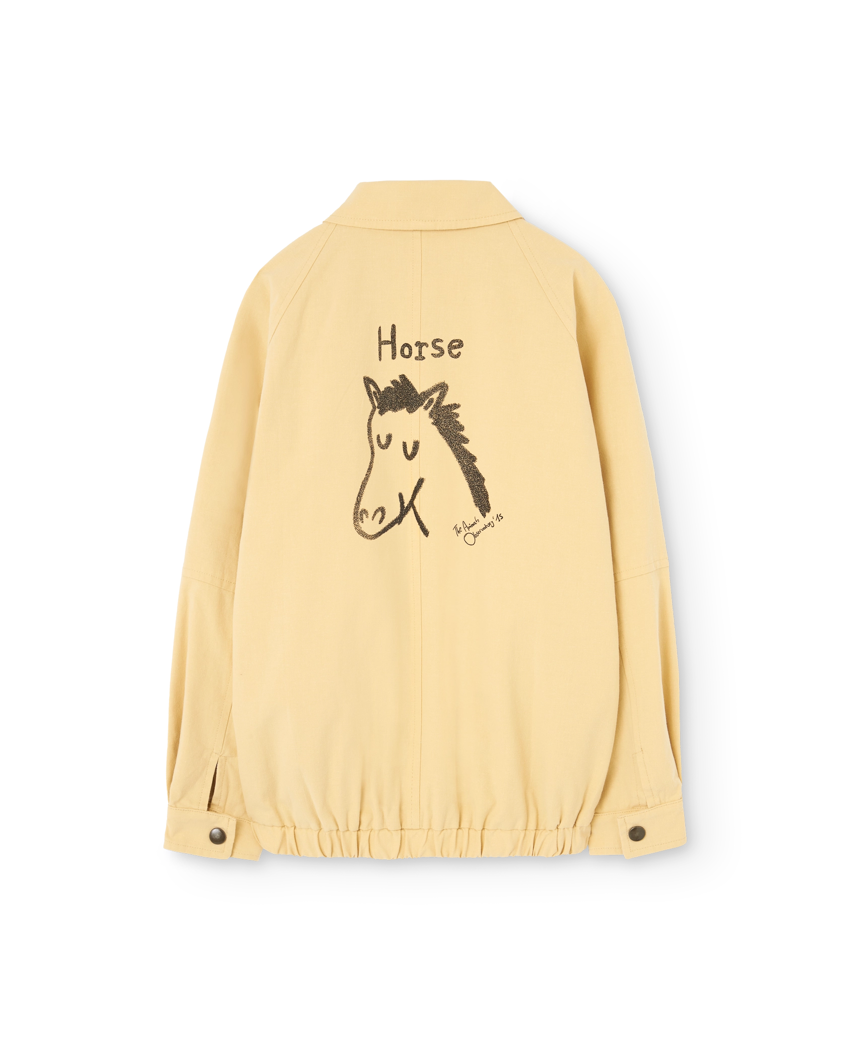 Beige Tiger Jacket PRODUCT BACK