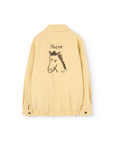 Beige Tiger Jacket PRODUCT BACK