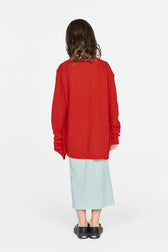 Light Blue Gorilla Dress MODEL BACK