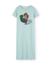Light Blue Gorilla Dress PRODUCT FRONT