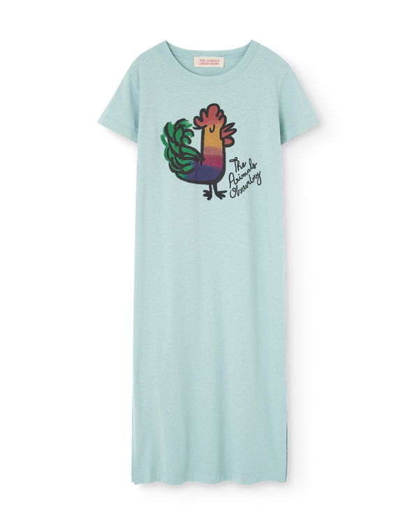 Light Blue Gorilla Dress PRODUCT FRONT