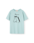 Light Blue Rooster T-Shirt