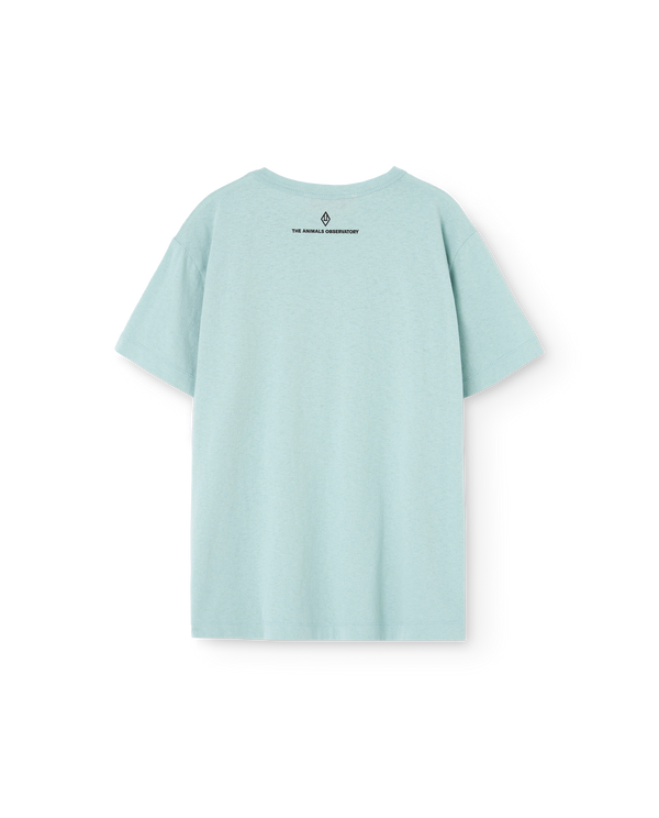 Light Blue Rooster T-Shirt PRODUCT BACK