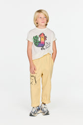 White Rooster T-Shirt MODEL FRONT