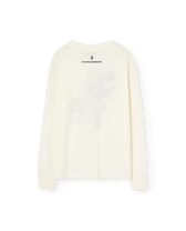 White Dog Long Sleeve T-Shirt PRODUCT BACK
