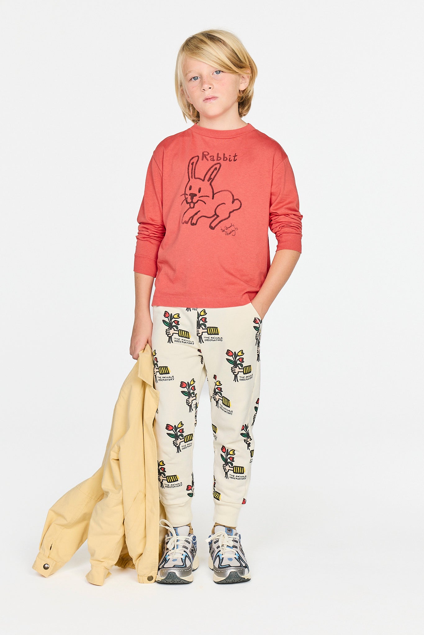 Red Dog Long Sleeve T-Shirt MODEL FRONT