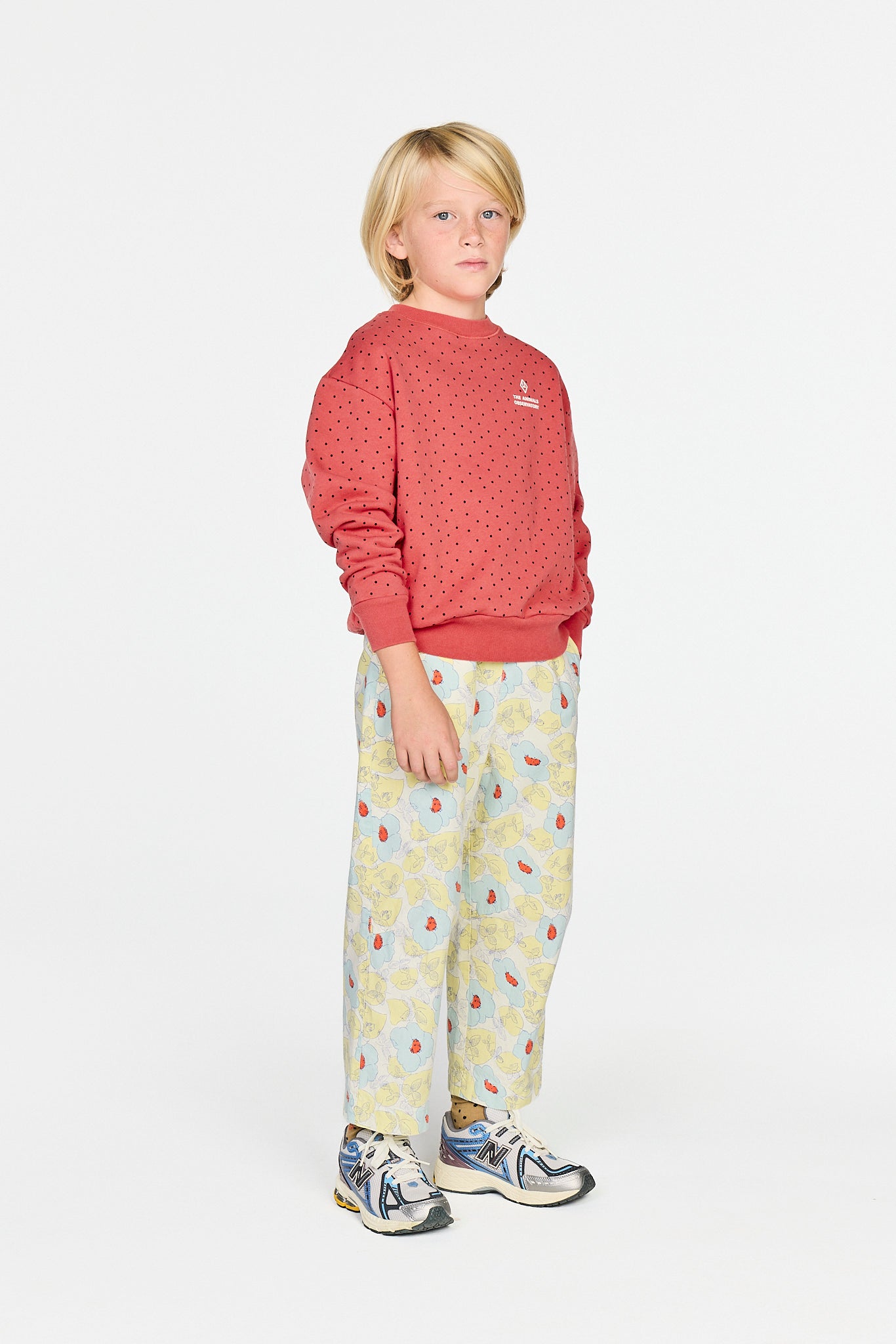 Red Bear Sweatshirt MODEL FRONT