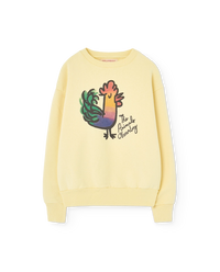 Light Yellow Bear Sweatshirt COVER