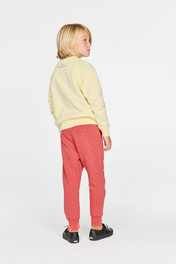 Light Yellow Bear Sweatshirt MODEL BACK