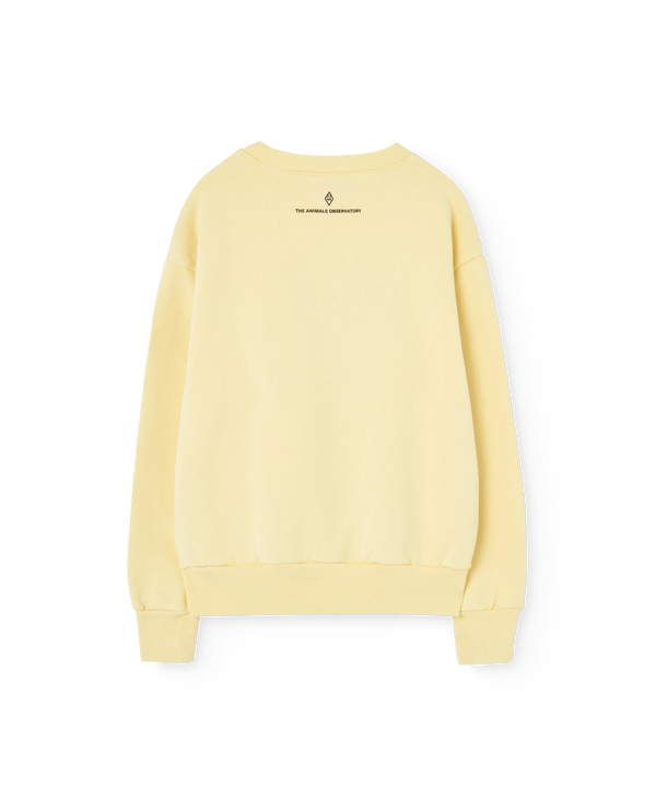 Light Yellow Bear Sweatshirt PRODUCT BACK