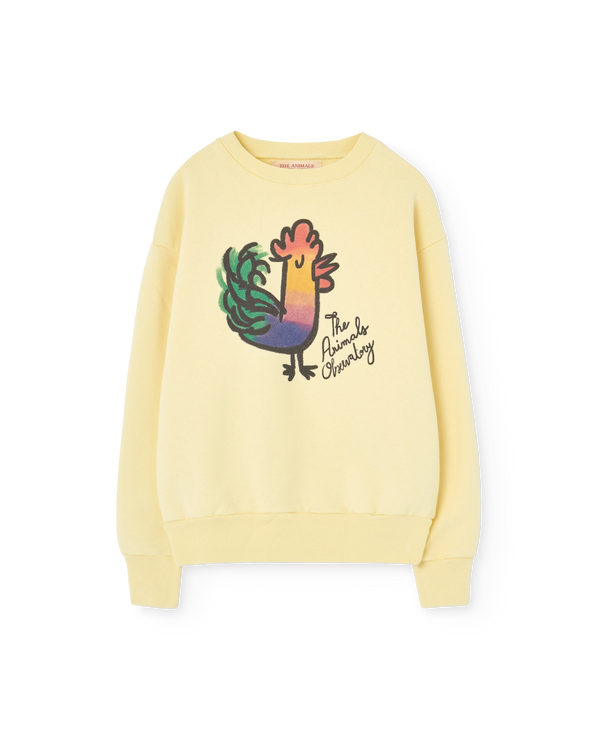 Light Yellow Bear Sweatshirt PRODUCT FRONT