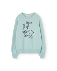 Light Blue Shark Sweatshirt COVER