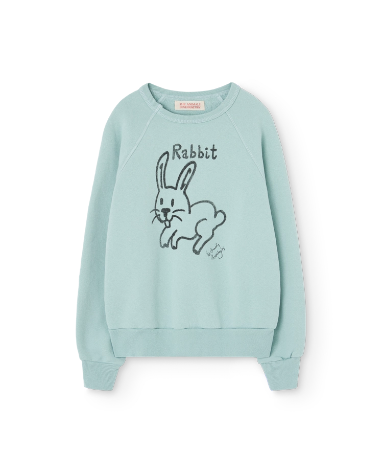 Light Blue Shark Sweatshirt COVER