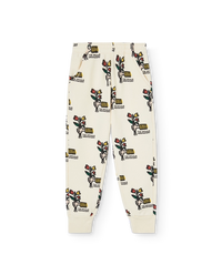 White Panther Sweatpants COVER