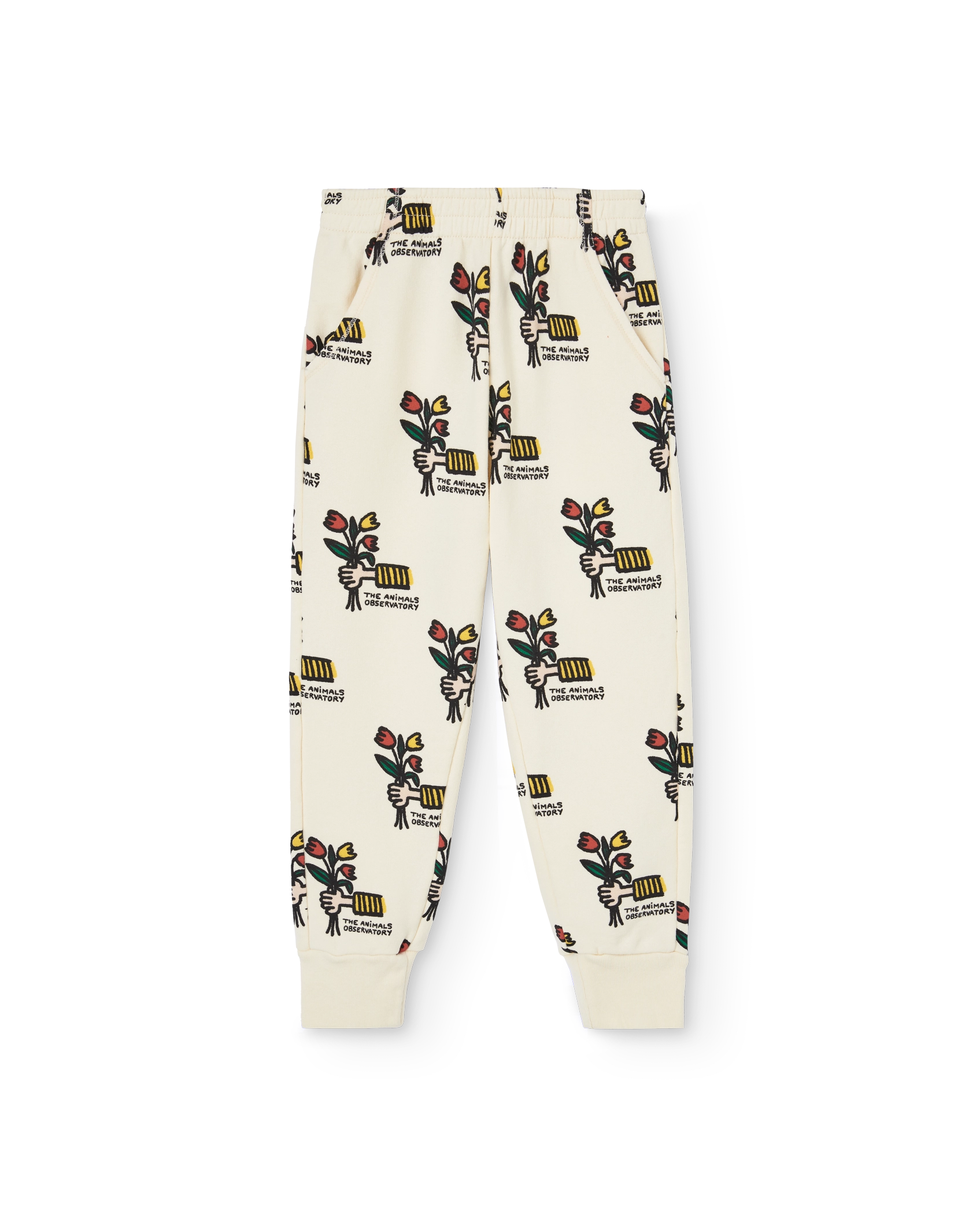 White Panther Sweatpants PRODUCT FRONT