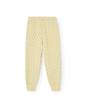 Light Yellow Panther Sweatpants PRODUCT BACK