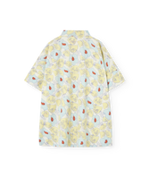 Floral Kangaroo Shirt PRODUCT BACK