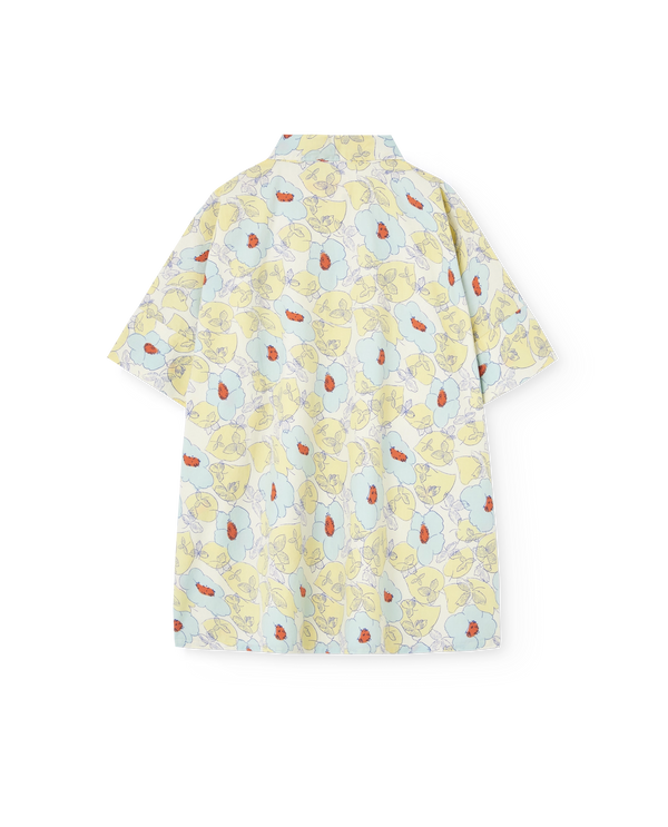 Floral Kangaroo Shirt PRODUCT BACK