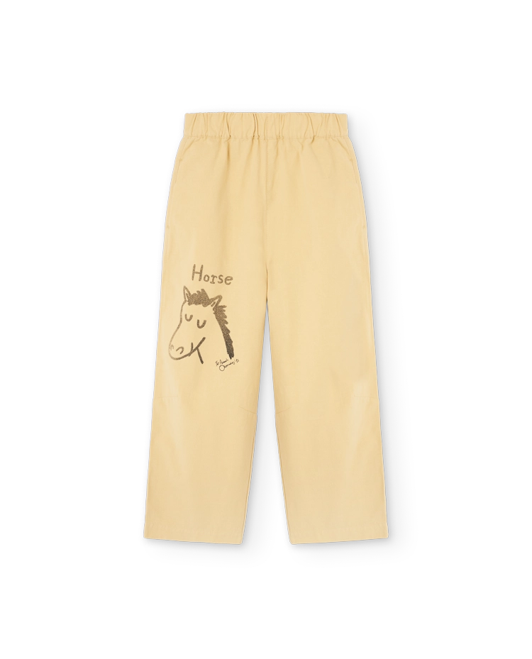 Beige Elephant Pants COVER