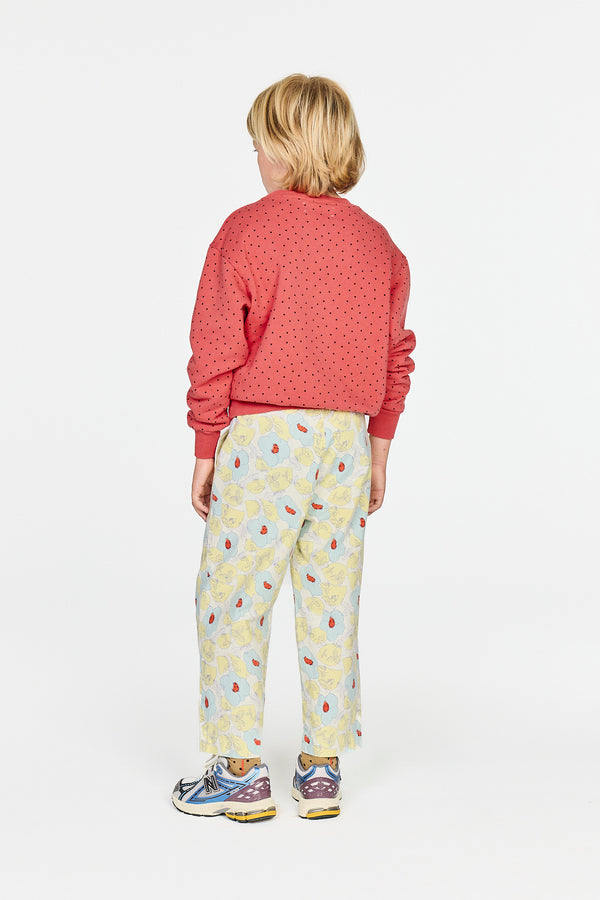 Floral Elephant Pants MODEL BACK