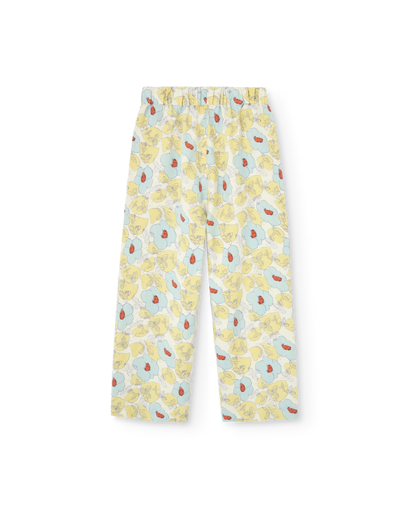 Floral Elephant Pants PRODUCT BACK