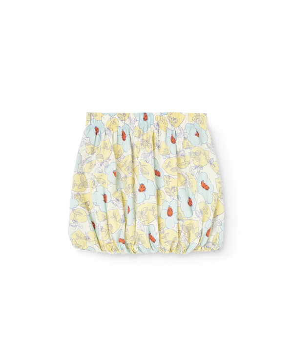 Floral Salamander Skirt PRODUCT BACK