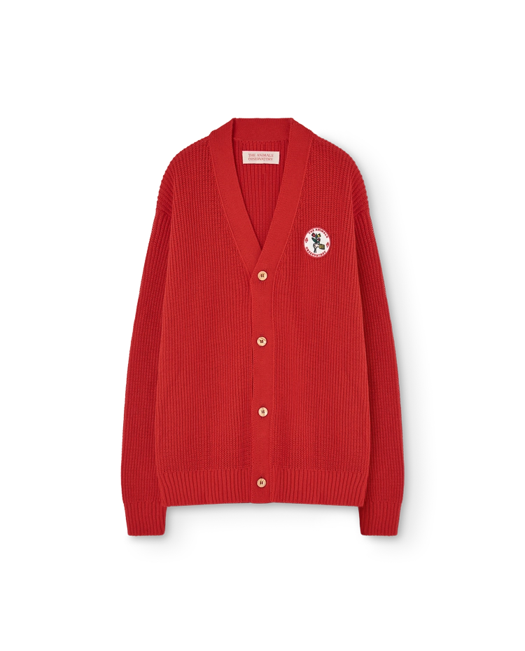 Red Racoon Cardigan COVER