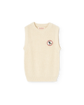 White Bat Sweater Vest