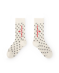 White Worm Socks COVER