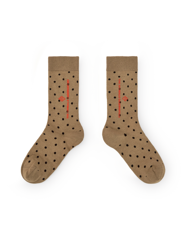 Brown Worm Socks PRODUCT FRONT