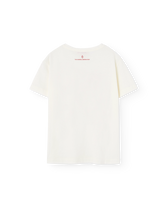 Hearts White Rooster T-Shirt PRODUCT BACK