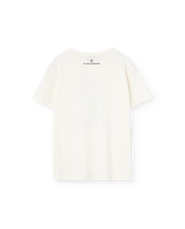Flowers White Rooster T-Shirt PRODUCT BACK