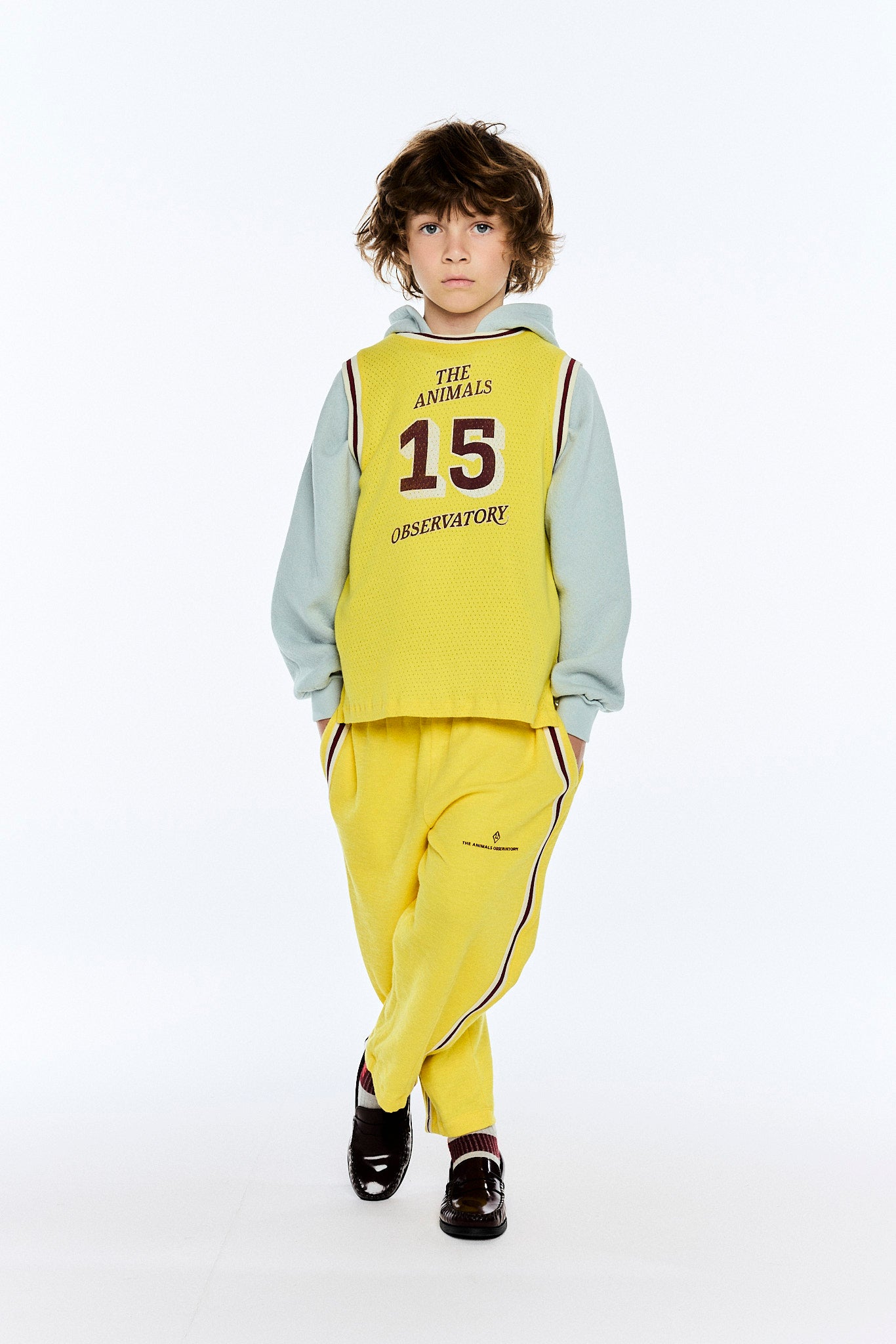 Yellow Frog Tank Top MODEL FRONT