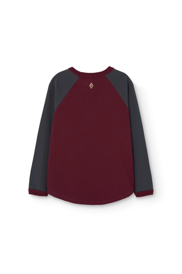 Browned Garnet Anteater Long Sleeve T-Shirt PRODUCT BACK