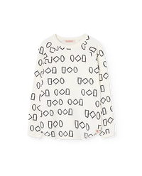 Raw White Anteater Long Sleeve T-Shirt COVER