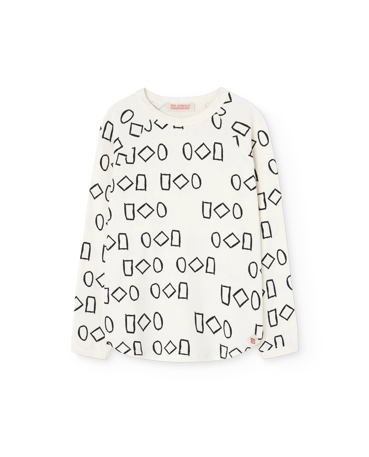 Raw White Anteater Long Sleeve T-Shirt COVER