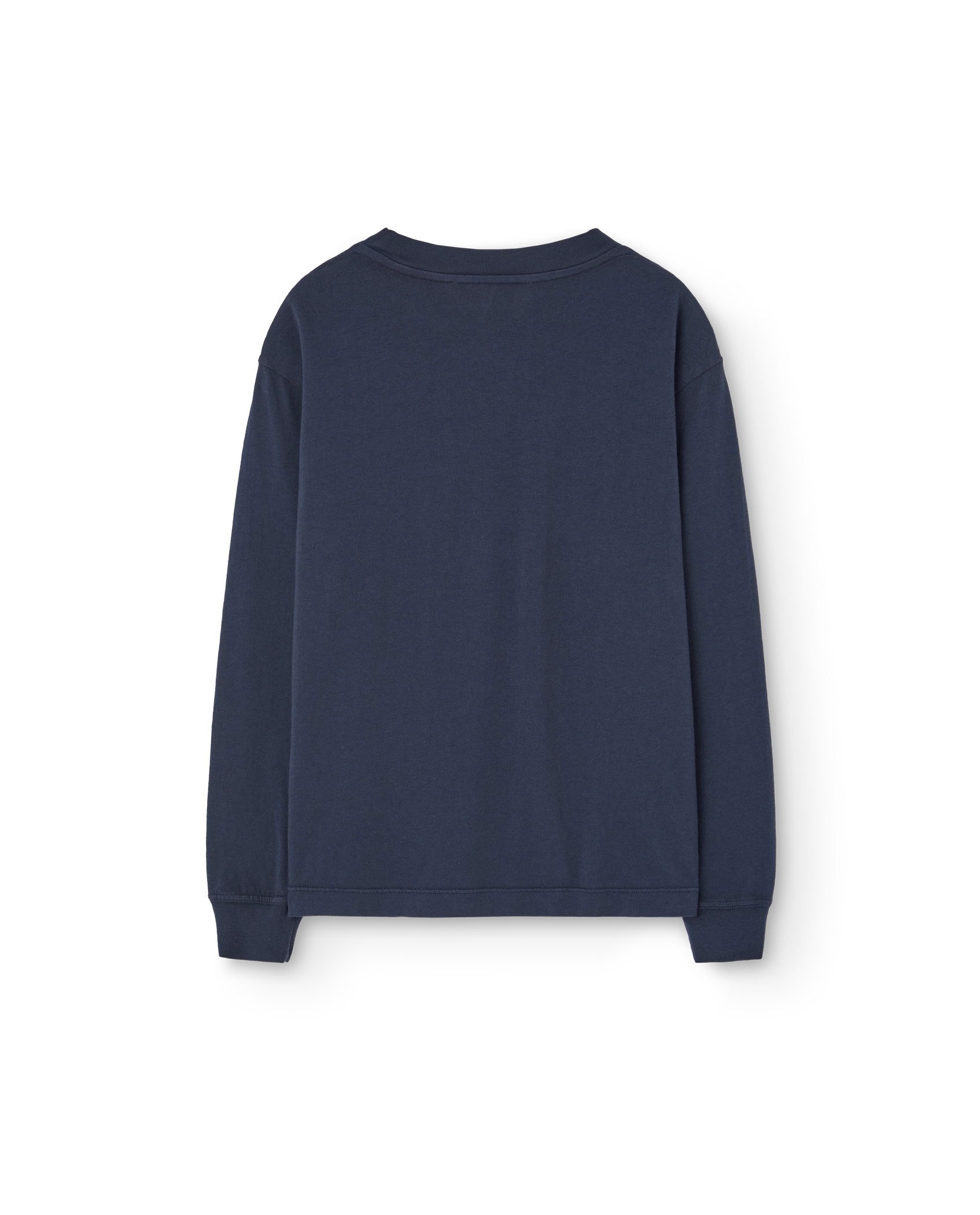 Navy Aries Long Sleeve T-Shirt PRODUCT BACK