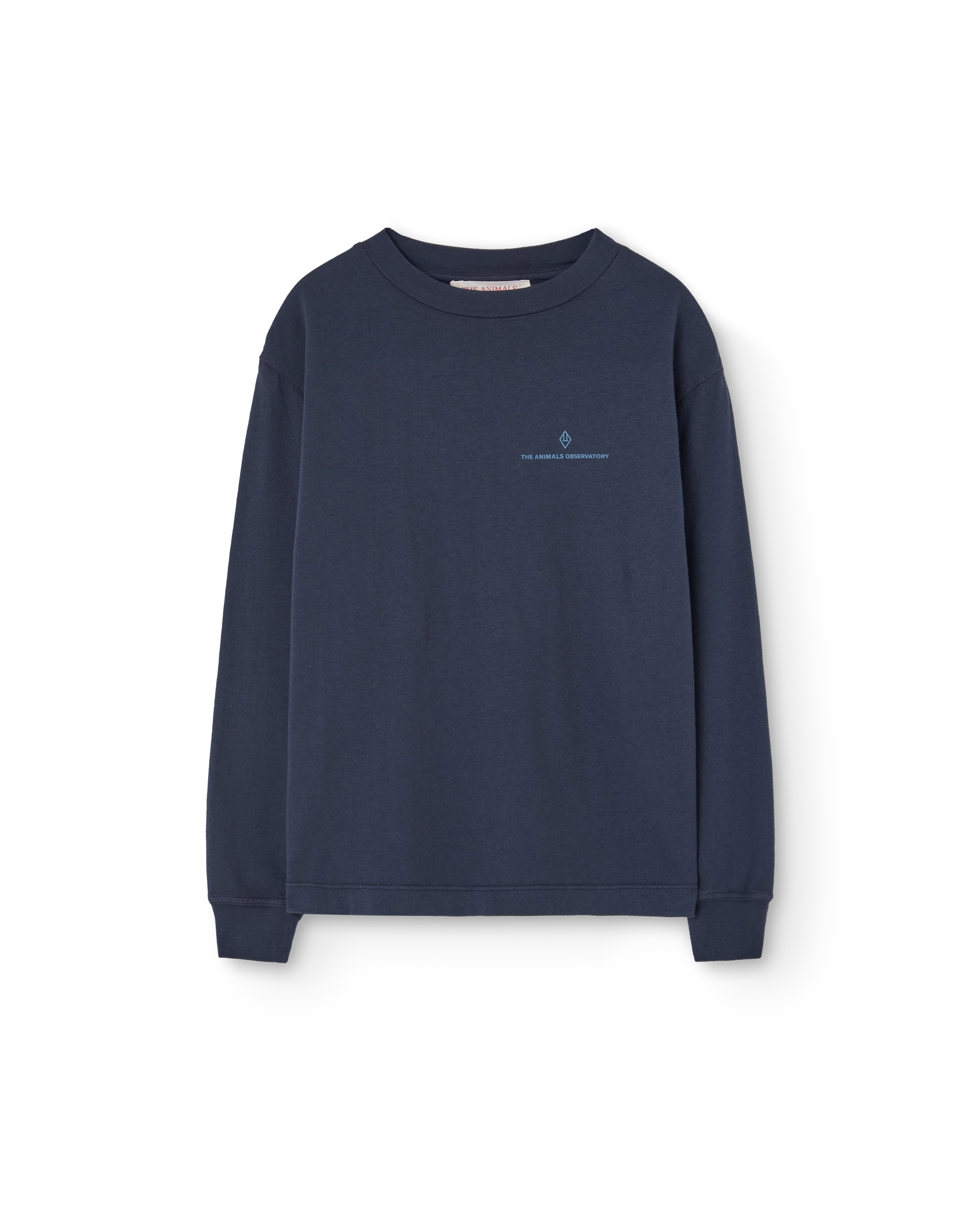 Navy Aries Long Sleeve T-Shirt PRODUCT FRONT