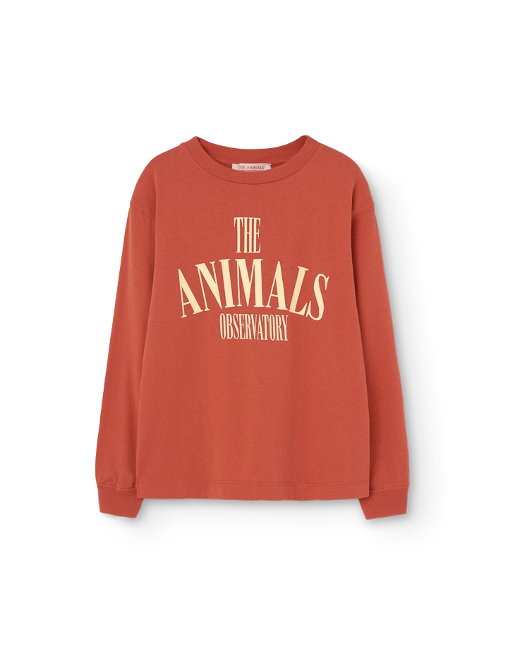 Fig Red Aries Long Sleeve T-Shirt COVER