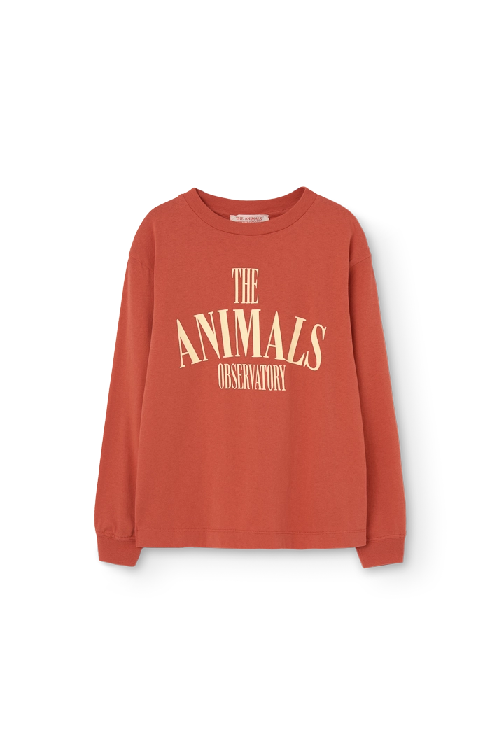 Fig Red Aries Long Sleeve T-Shirt PRODUCT FRONT