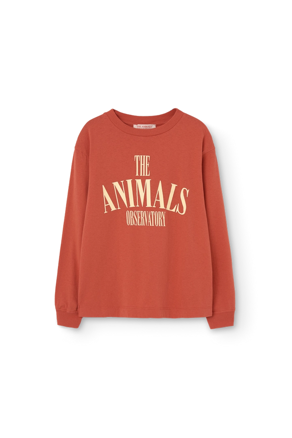 Fig Red Aries Long Sleeve T-Shirt PRODUCT FRONT